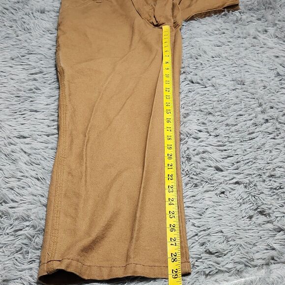 Rustler By Wrangler Mens 32X29 Brown Carpenter Jeans Straight Relaxed Fit Y2K - Picture 8 of 10